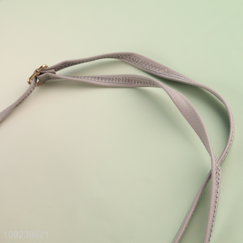 Online wholesale fashion waterproof pu leather messenger bag shoulder bag