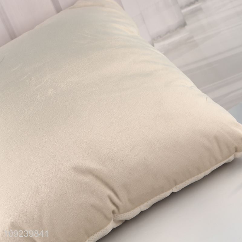 Hot items square soft comfortable polyester cushion for sofa