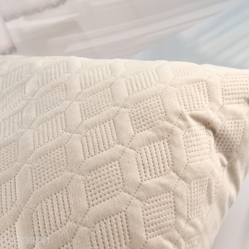 Hot items square soft comfortable polyester cushion for sofa