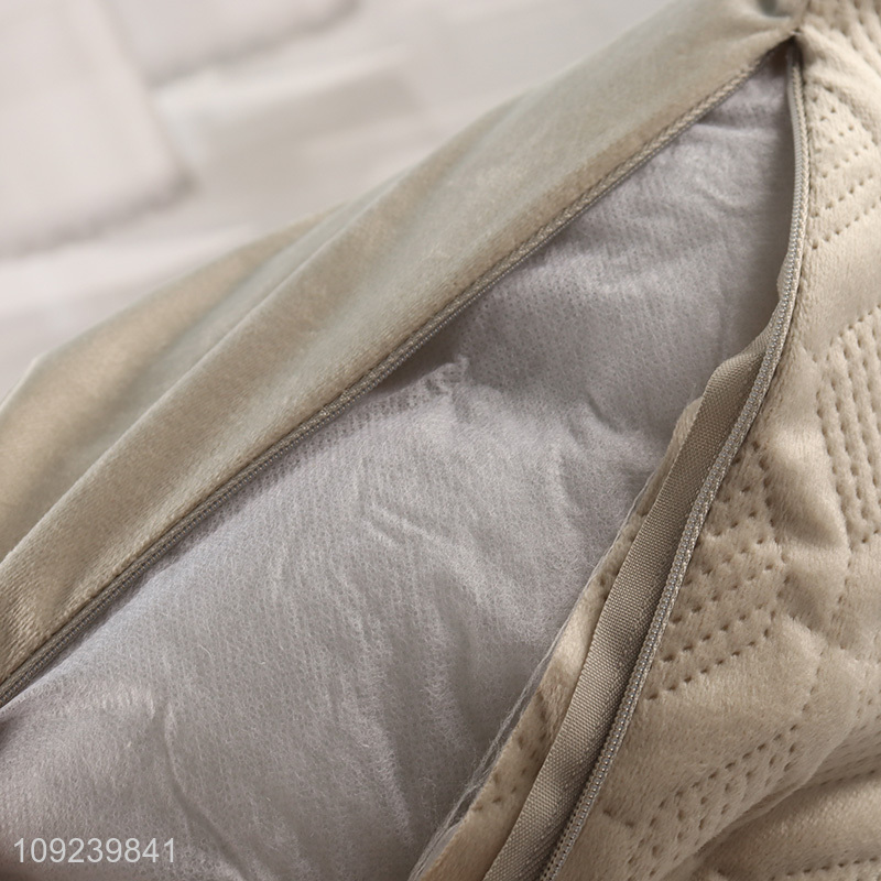 Hot items square soft comfortable polyester cushion for sofa