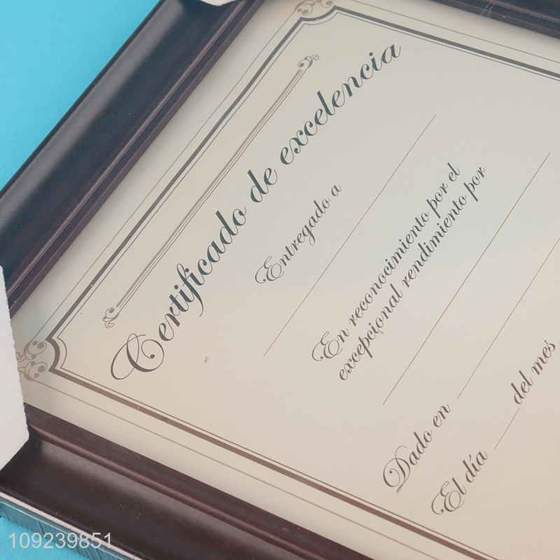 Factory supply glass rectangle photo frame picture frame for tabletop