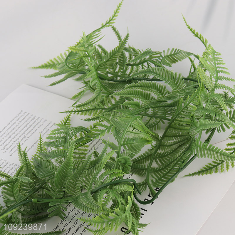 China factory natural green plastic artificial plants fake plants for sale