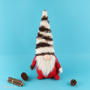 Hot products christmas gnomes plush toys long legs facelesss doll for sale