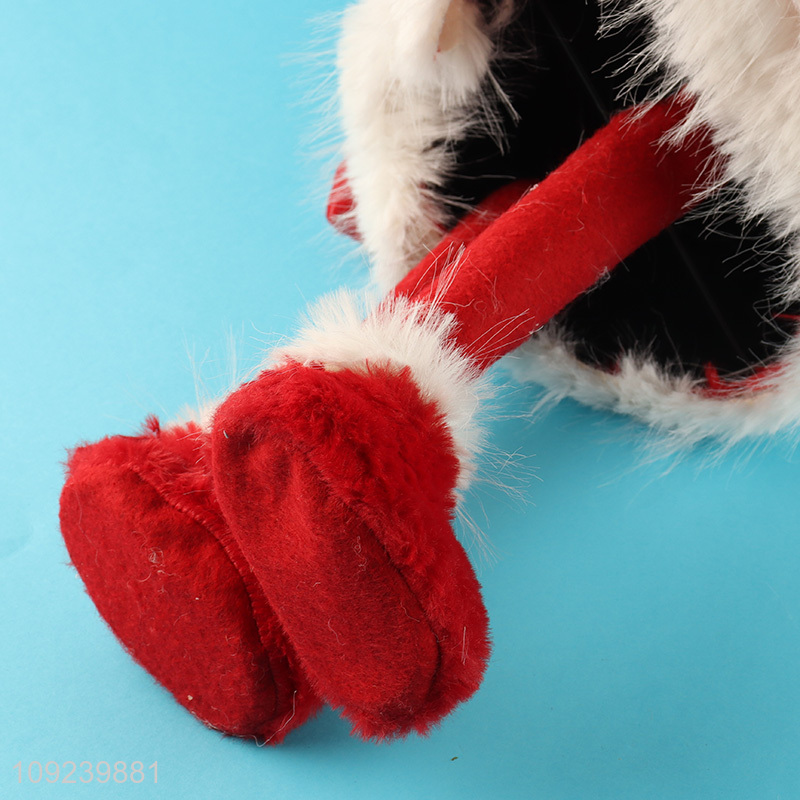 China supplier christmas gnomes plush toys long legs facelesss doll