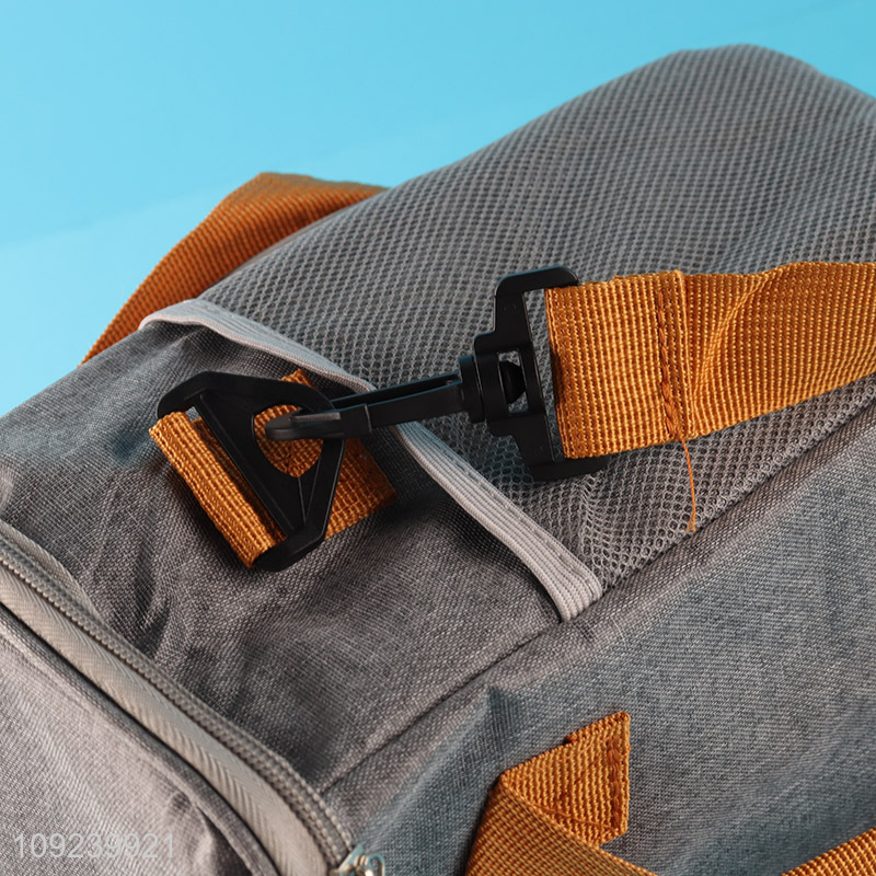 Yiwu market portable waterproof polyester lunch bag picnic bag