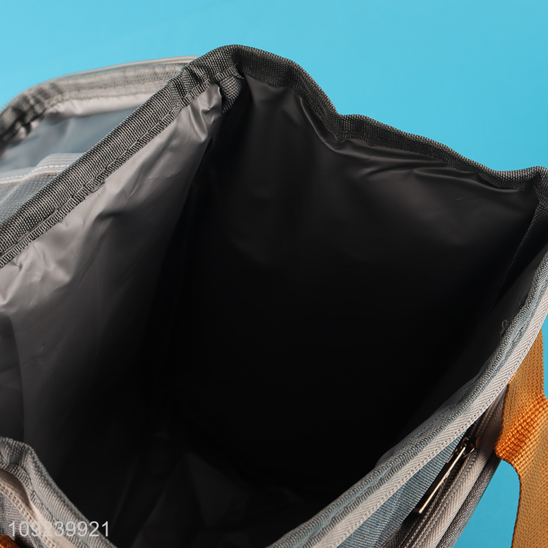 Yiwu market portable waterproof polyester lunch bag picnic bag