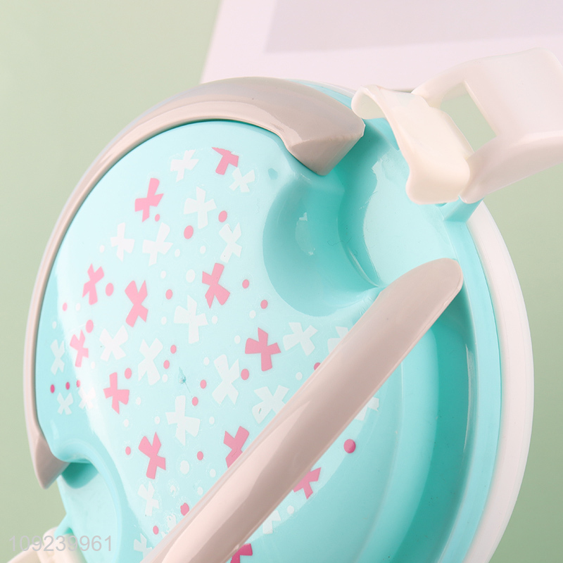 Low price round plastic school office lunch box for sale