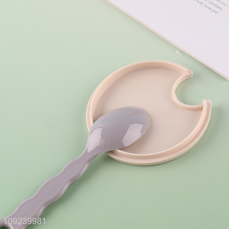 Top selling plastic water cup drinking cup with lid&spoon