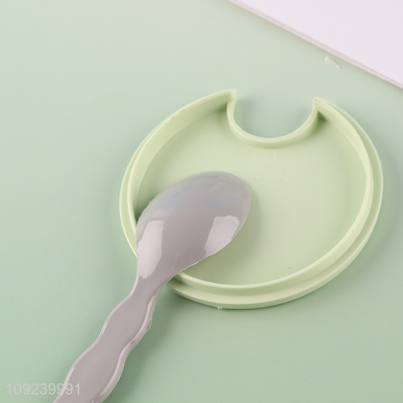 Popular products plastic water cup juice cup with lid&spoon