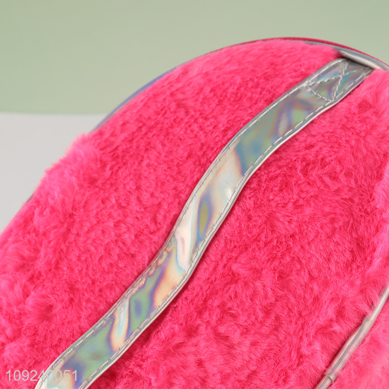 Hot selling portable travel plush makeup bag cosmetic bag wholesale