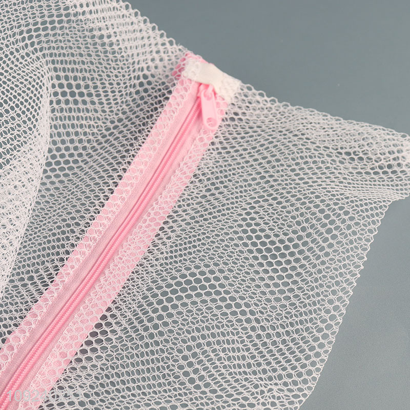 Good price household polyester mesh laundry bag laundry washing bag