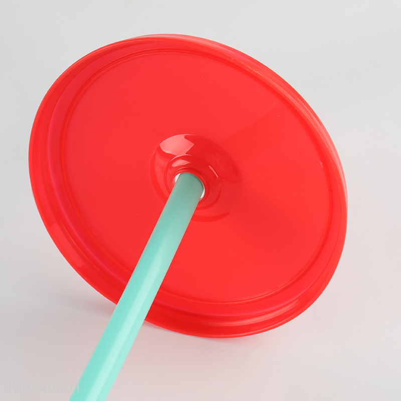Yiwu market plastic water cup drinking cup with straw