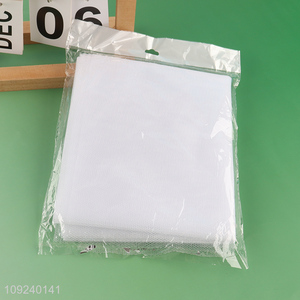 Top selling household white breathable window screening wholesale
