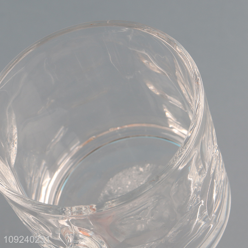 Good quality clear unbreakable glass cup water cup coffee cup with handle