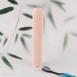 Good quality portable travel toothbrush holder toothbrush toothpaste box