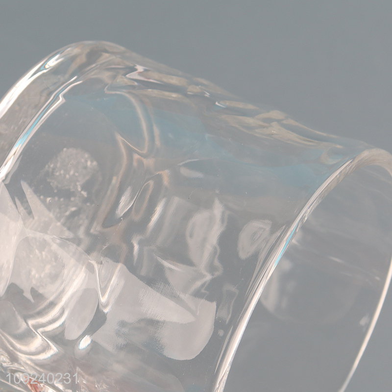 Good quality clear unbreakable glass cup water cup coffee cup with handle