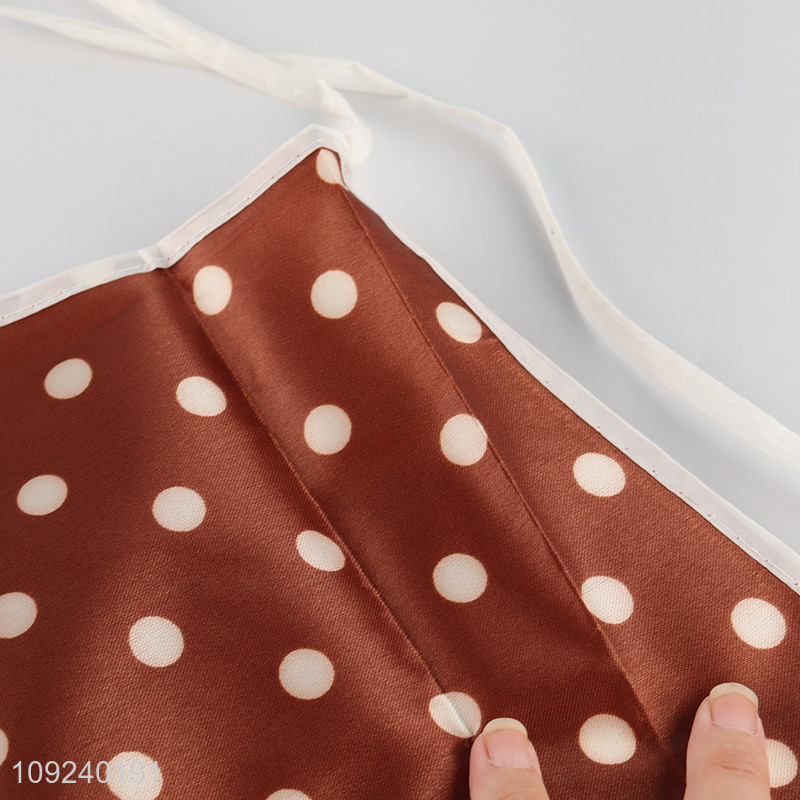 Good sale household waterproof oilproof apron with pocket
