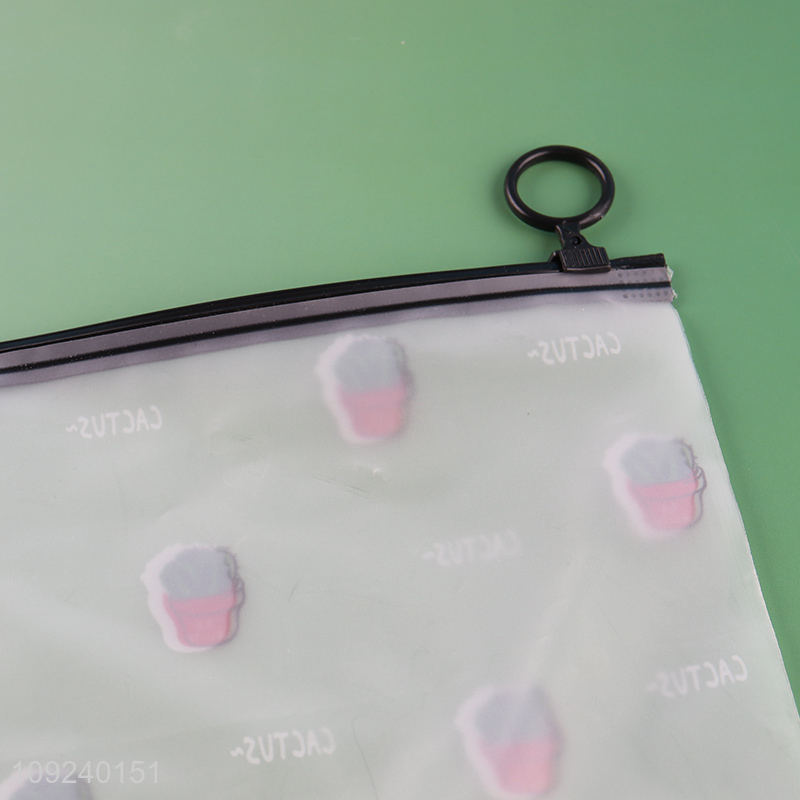 Good selling cactus printed school office file bags wholes