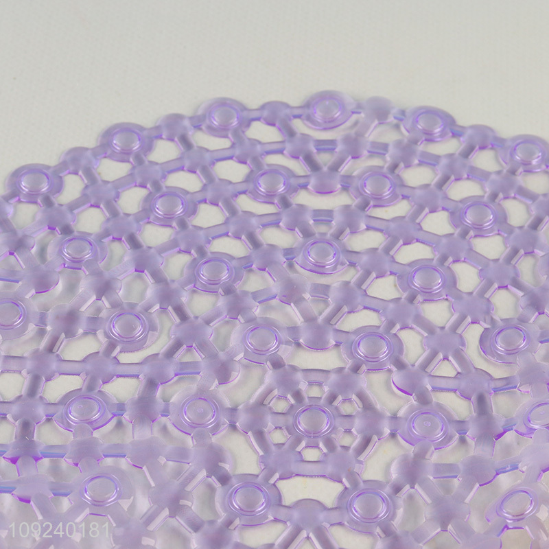 Yiwu market round bathroom accessories non-slip bath mats floor mat