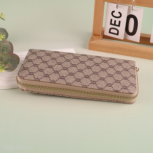 Good selling long style fashion women wallet ladies purse wholesale