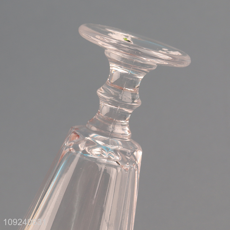 Low price unbreakable glass champagne glasses wine glasses for sale