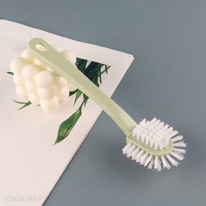 China wholesale long handle plastic bathroom accessories toilet brush