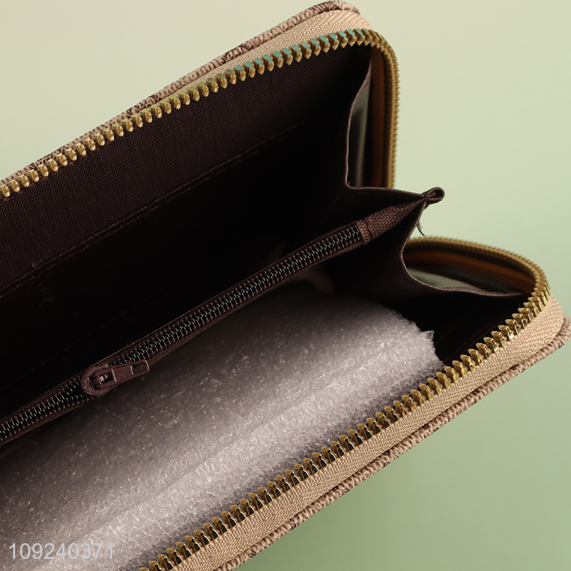 Good selling long style fashion women wallet ladies purse wholesale