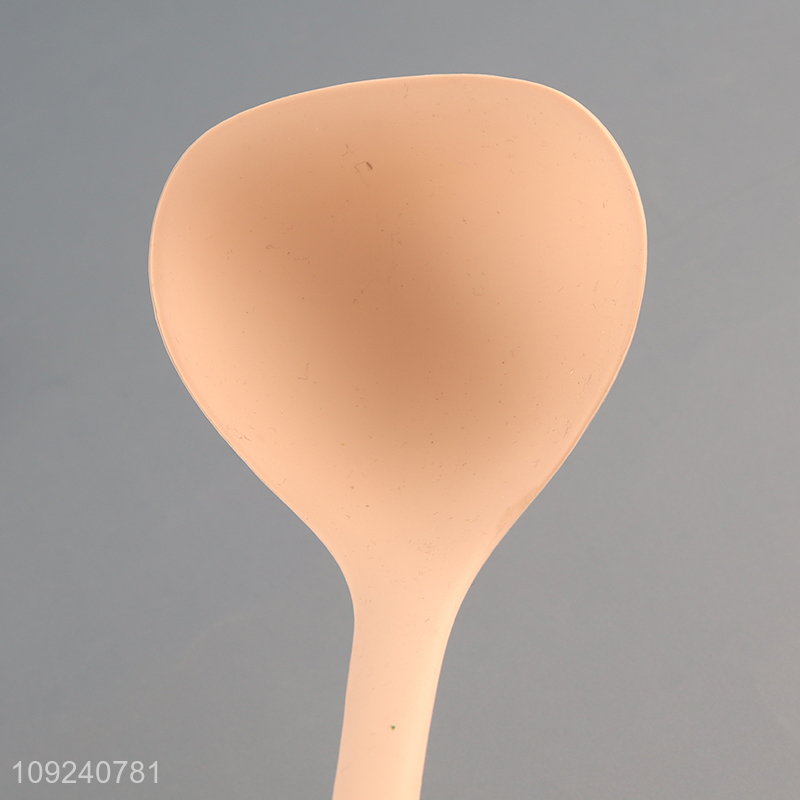 Most popular silicone kitchen utensil soup ladle with long handle