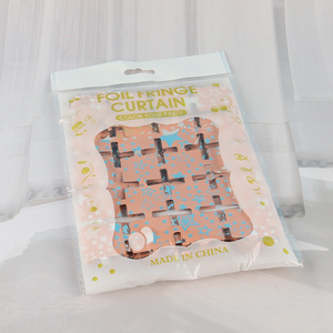 Hot selling party decoration foil fringe curtain wholesale