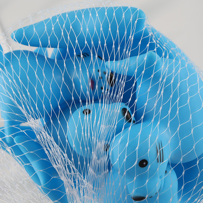 New arrival children non-toxic sea animal series bath toys set