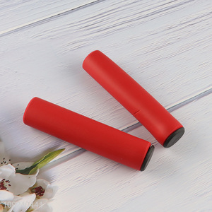 China products 2pcs red non-slip bicycle accessories bicycle grip for sale