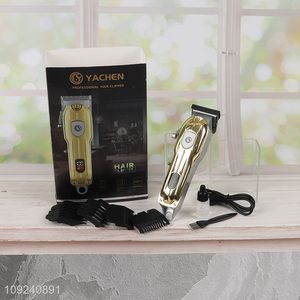 Customized Logo Cordless Hair Trimmer Set Cordless Hair Clipper Set