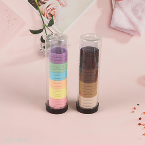 New Arrival 20 Pieces Elastic Hair Ties Seamless Hair Bands Hair Accessories