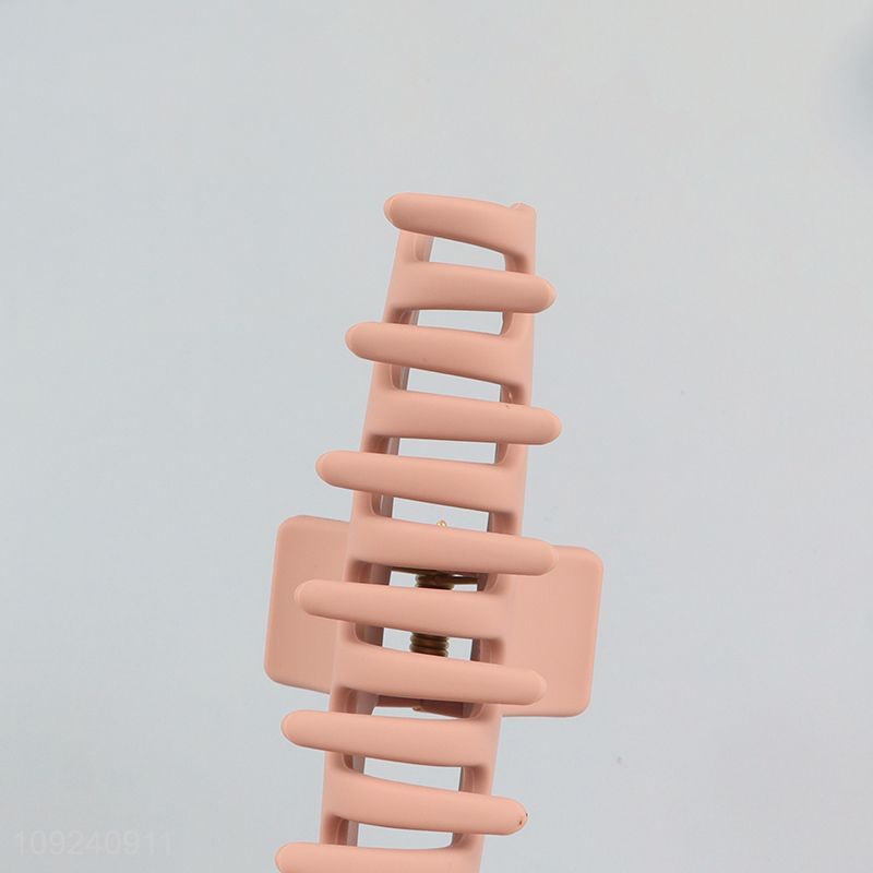 China Wholesale Non-Slip Plastic Hair Claw Clips for Thin & Thick Hair