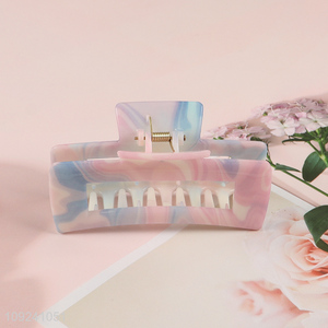 Chinw Wholesale Elegant Hair Claw Clips ABS Resin Hair Jaw Clips