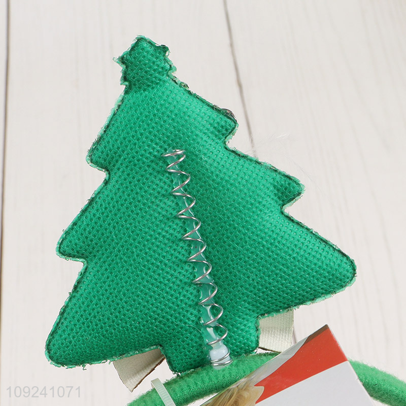 New Product Christmas Headband Christmas Tree Hair Hoop Sequin Headband