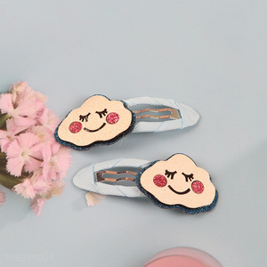 New Arrival 2 Piece Cute Hair Clips Hair Accessories for Kids Baby