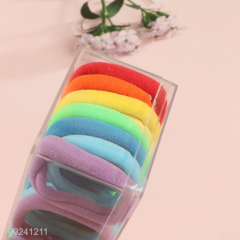 High Quaity 32 Pieces Candy Colored Hair Ties Stretchy Haie Bands for Kids