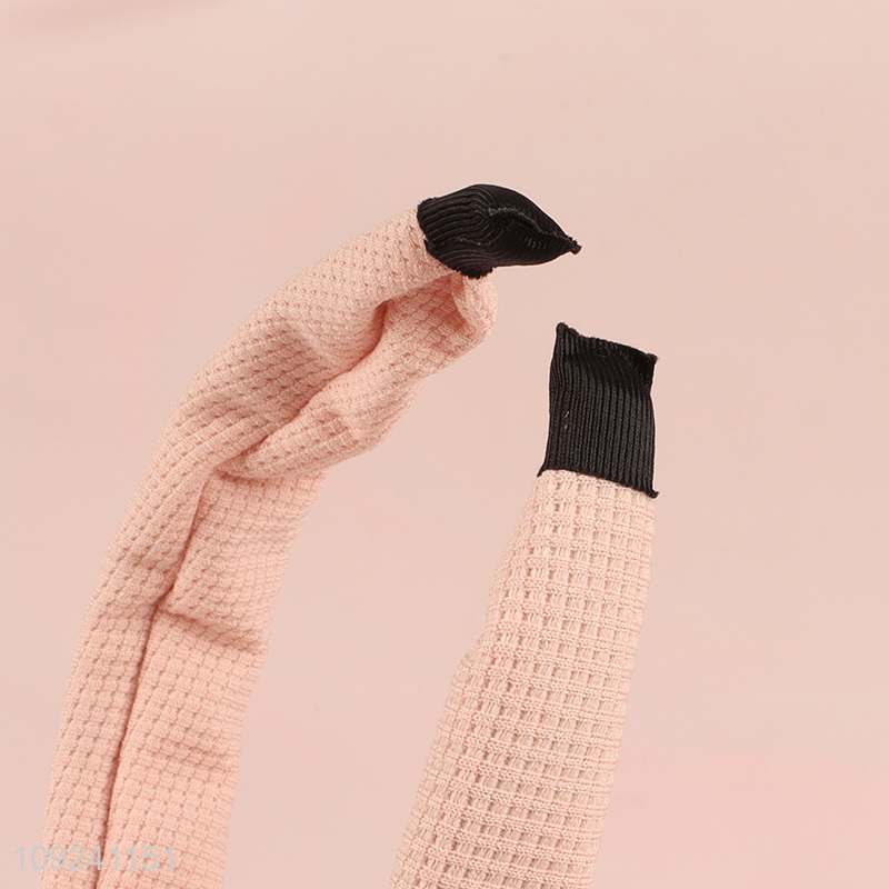 Good Quality Bowknot Headband Fashion Bowknot Hair Hoop for Women Girls