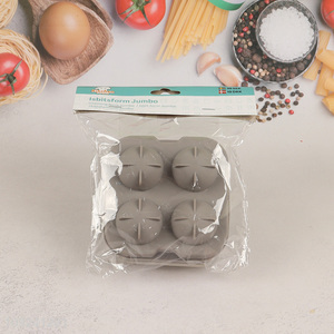 Factory Price 4-Cavity Silicone Ice Cube Molds Ice Ice Ball Maker