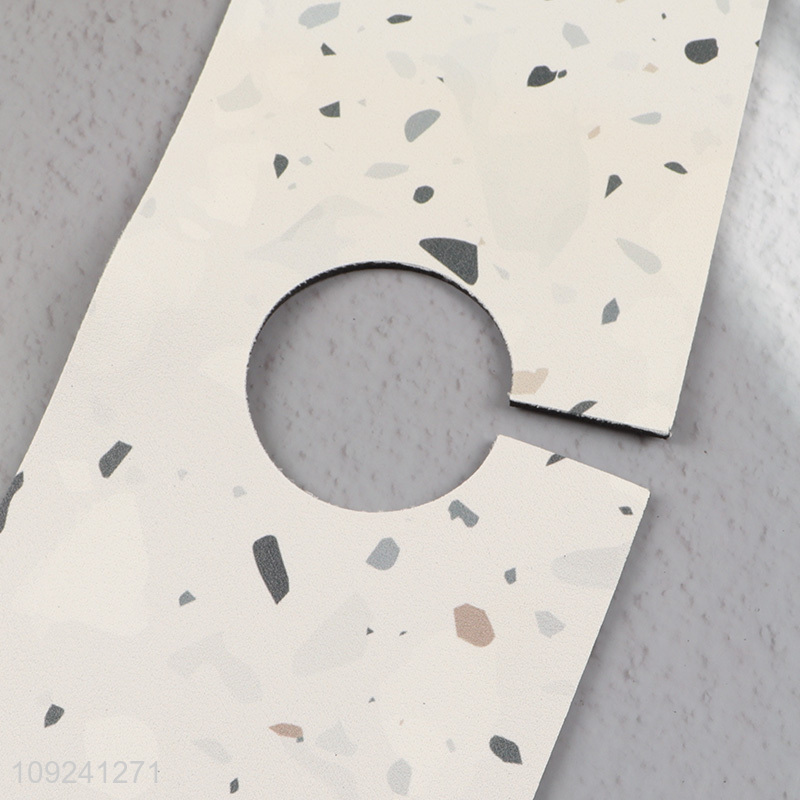 Hot Selling Faucet Mat PU Leather Draining Mat for Kitchen Sink