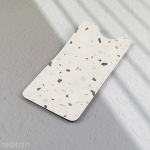 Hot Selling Faucet Mat PU Leather Draining Mat for Kitchen Sink