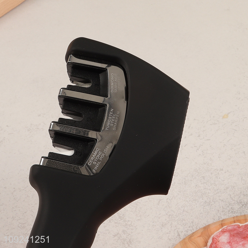 Factory Wholesale 3-Stage Knife Sharpener Knife Sharpening Tool