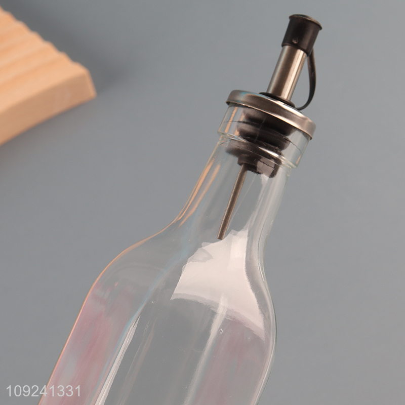 China Imports Clear Glass Olive Oil Dispenser Bottle Vinegar Bottle