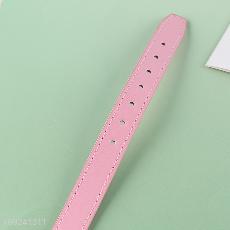 New Product PU Leather Dog Collar Adjustable Dog Collar Wholesale