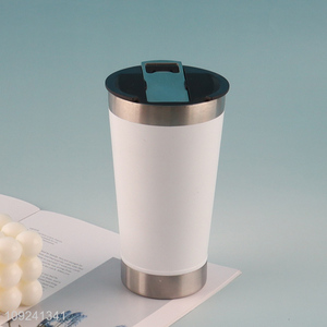 New Product Custom Logo Double Wall Stainless Steel Beer Mug