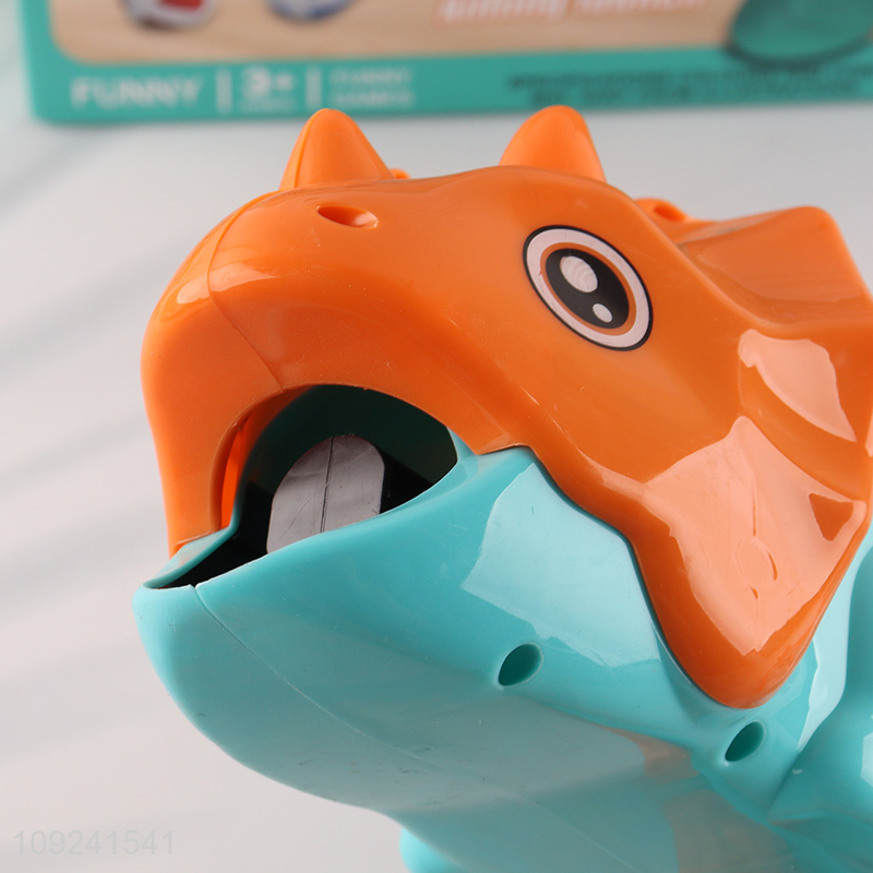 Wholesale Dinosaur Shooting Games Dino Target Toy Gun With Sticky Balls