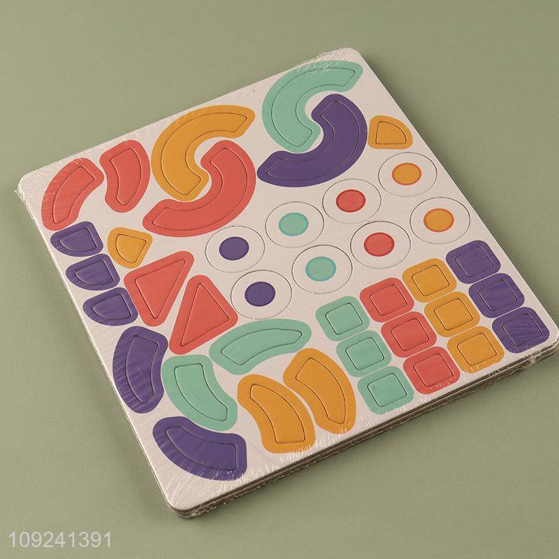 New Arrival 2-In-1 Magnetic Puzzle Game Doodle Board Set for Kids