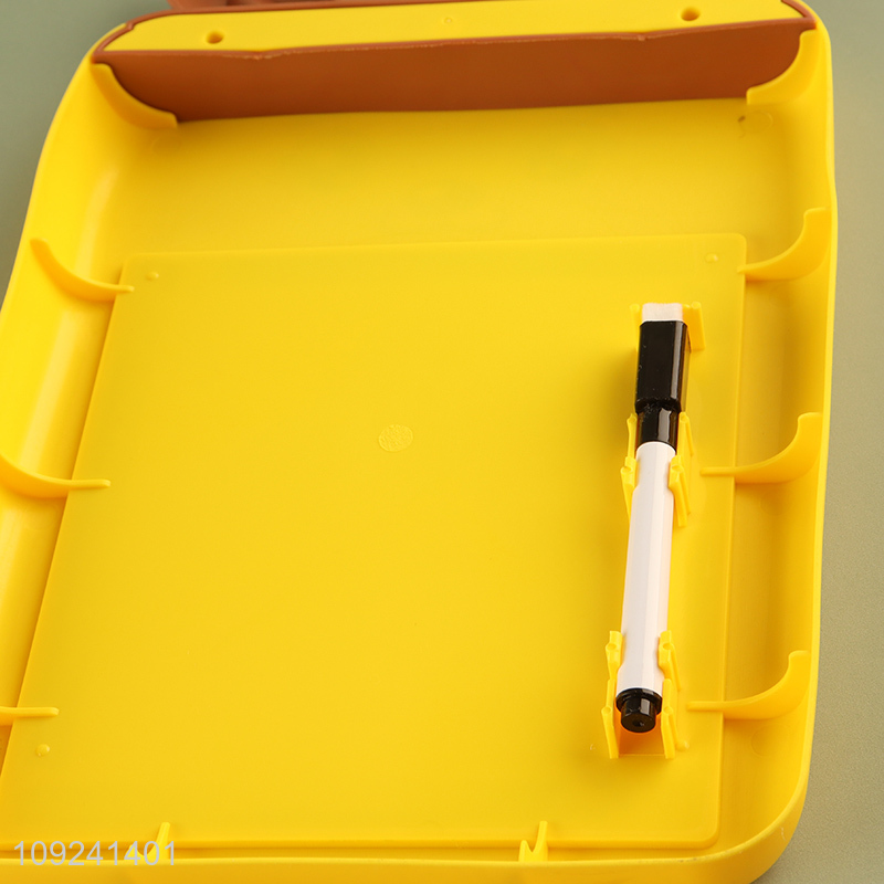 Hot Selling 2-In-1 Magnetic Puzzle Game Writing Tablet Set for Kids