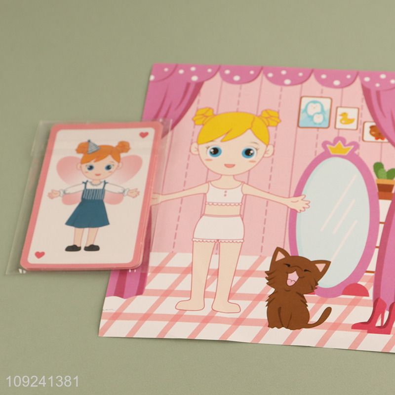 Good Quality 2-In-1 Magnetic Puzzle Game Writing Tablet Set for Kids